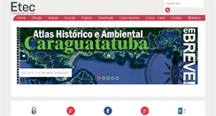 Desktop Screenshot of eteccaragua.com.br