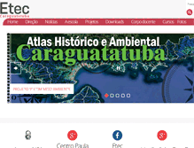 Tablet Screenshot of eteccaragua.com.br